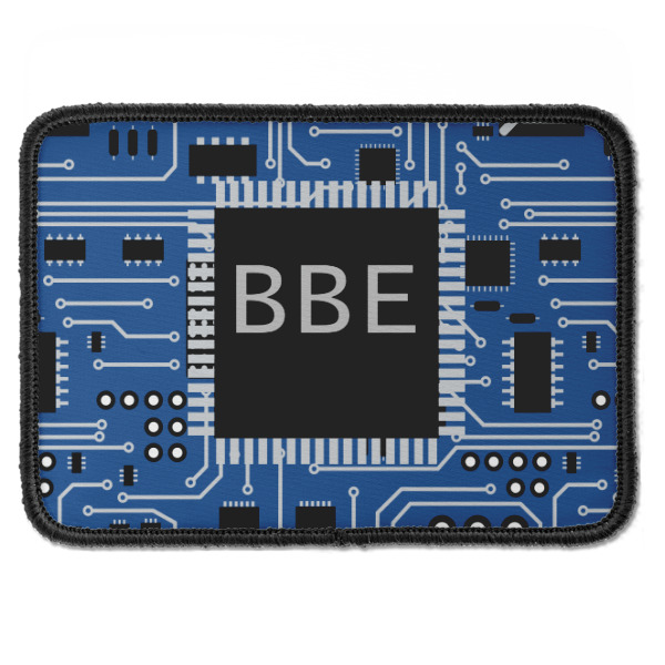 Custom Design - Iron On Patch - Rectangle - Front