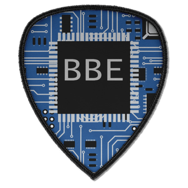 Custom Design - Iron On Patch - Shield - Style A - Front