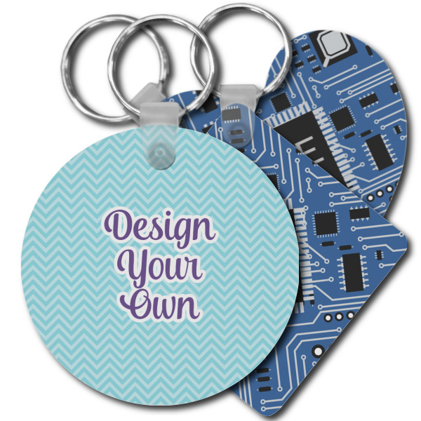 Custom Design Your Own Plastic Keychain
