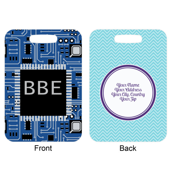 Custom Design - Metal Luggage Tag - Approval