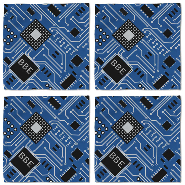 Custom Design - Cloth Napkins - Personalized Lunch (APPROVAL) Set of 4