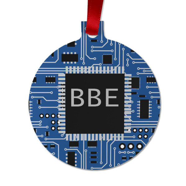 Custom Design - Metal Ball Ornament - Front