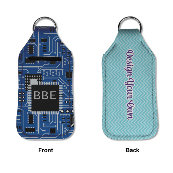 Custom Design - Sanitizer Holder Keychain - Large APPROVAL (Flat)