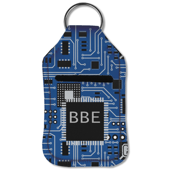 Custom Design - Sanitizer Holder Keychain - Small (Front Flat)