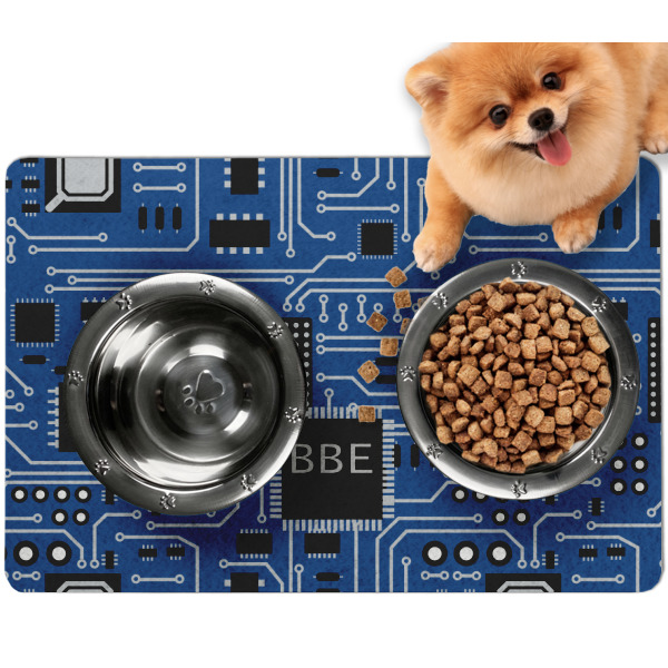 Custom Design Your Own Dog Food Mat - Small