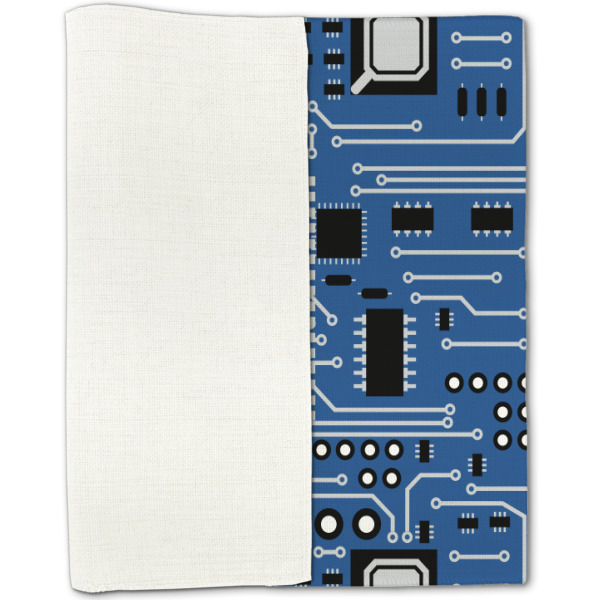 Custom Design - Linen Placemat - Folded Half