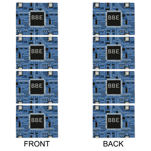 Custom Design - Linen Placemat - Double Sided - Approval - Set of 4