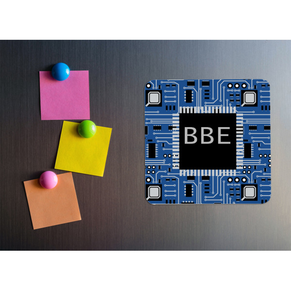 Custom Design - Square Fridge Magnet - LIFESTYLE