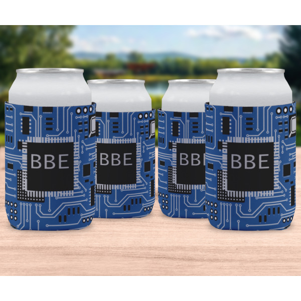 Custom Design - Can Cooler - Standard 12oz - Set of 4 - In Context