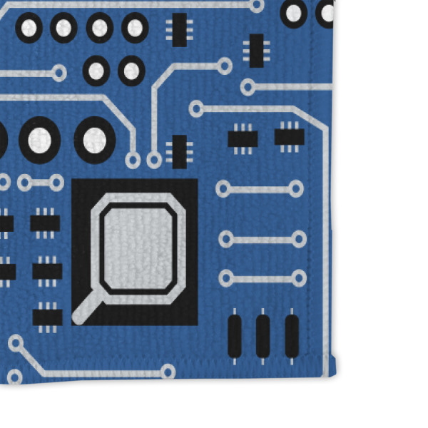 Custom Design - Microfiber Dish Rag - DETAIL