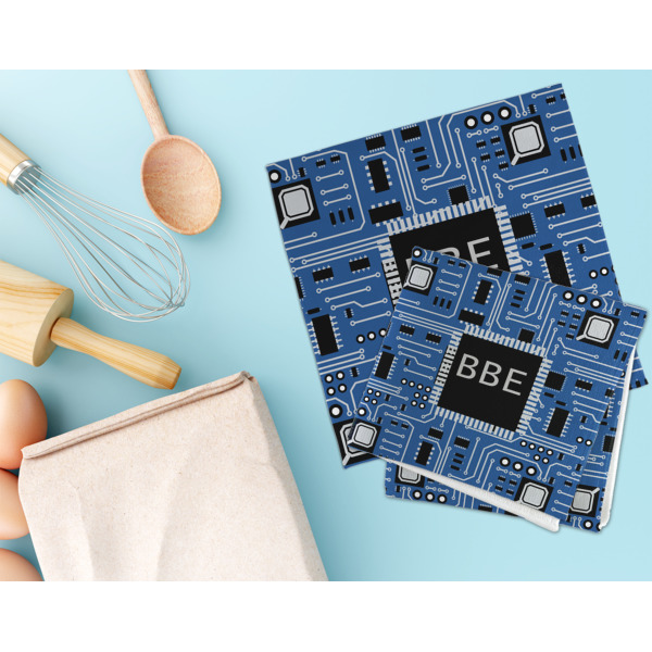 Custom Design - Microfiber Dish Rag - LIFESTYLE