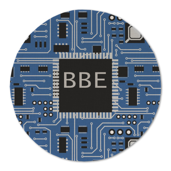 Custom Design - Round Linen Placemats - FRONT (Double Sided)