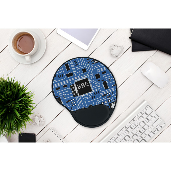 Custom Design - Mouse Pad with Wrist Rest - LIFESYTLE 1