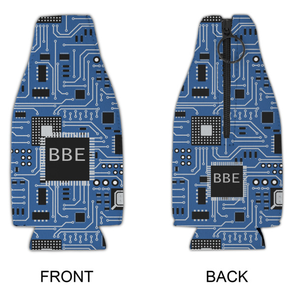 Custom Design - Zipper Bottle Cooler - APPROVAL