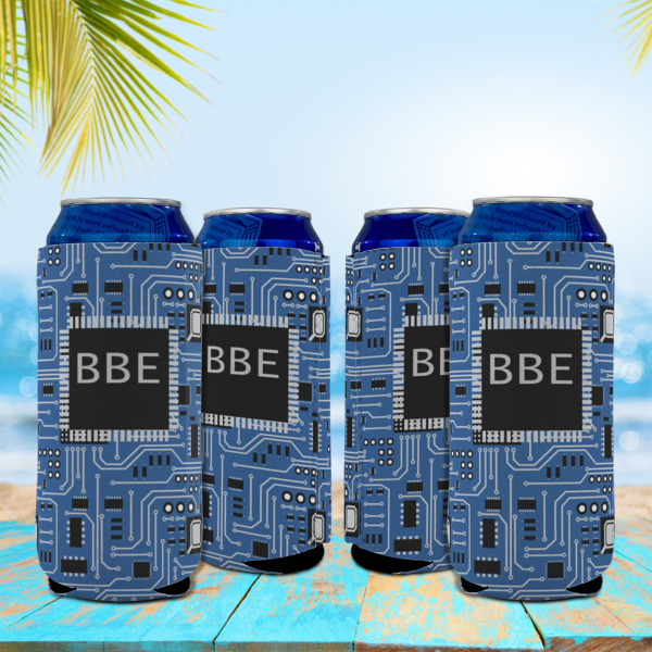 Custom Design - Can Cooler - 16oz - Set of 4 - In Context