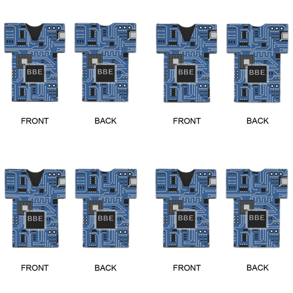 Custom Design - Jersey Bottle Cooler - Set of 4 - APPROVAL