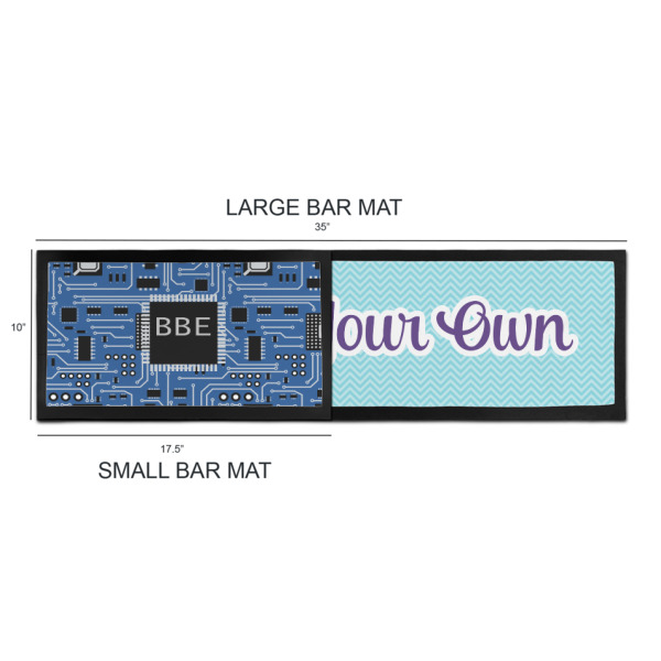 Custom Design - Bar Mats - Sizing Chart