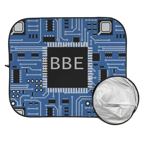 Custom Design - Car Sun Shades - FOLDED & UNFOLDED