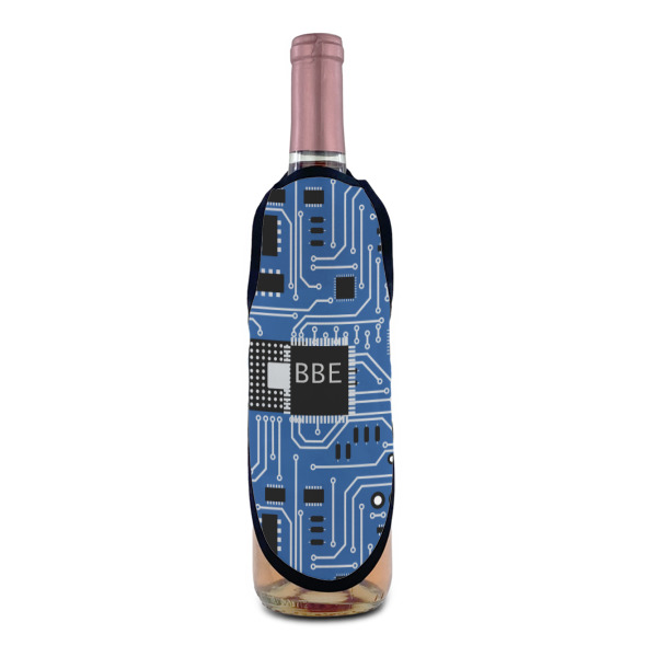 Custom Design - Wine Bottle Apron - IN CONTEXT