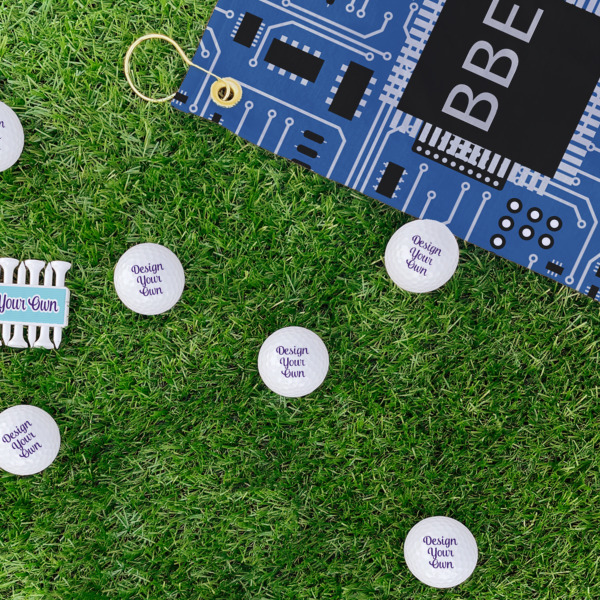 Custom Design - Golf Balls - Generic - Set of 12 - LIFESTYLE