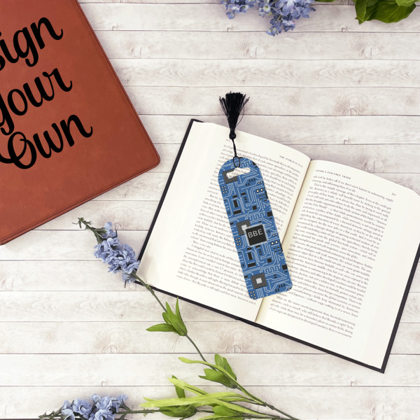 Custom Design - Plastic Bookmarks - In Context