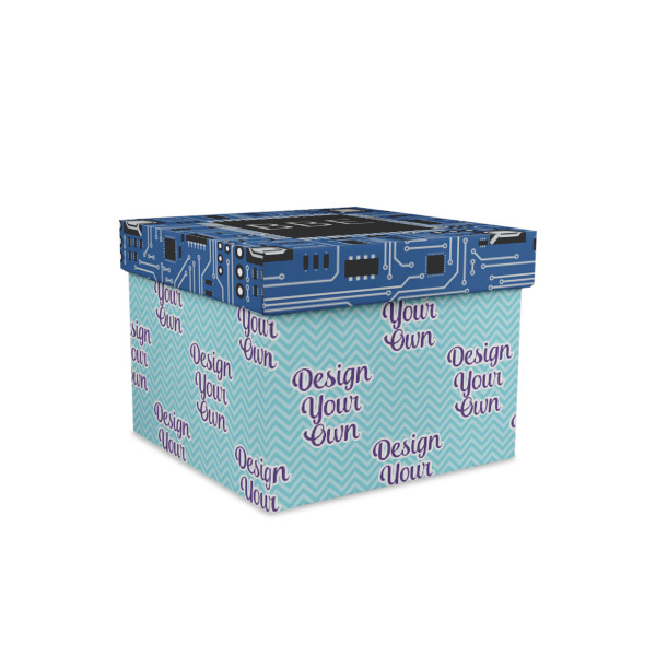 Custom Design - Gift Boxes with Lid - Canvas Wrapped - Small - Front/Main