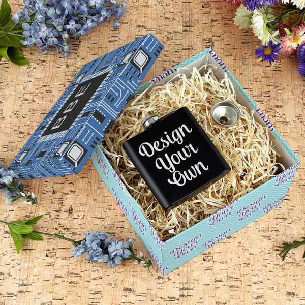 Custom Design - Gift Boxes with Lid - Canvas Wrapped - Large - In Context