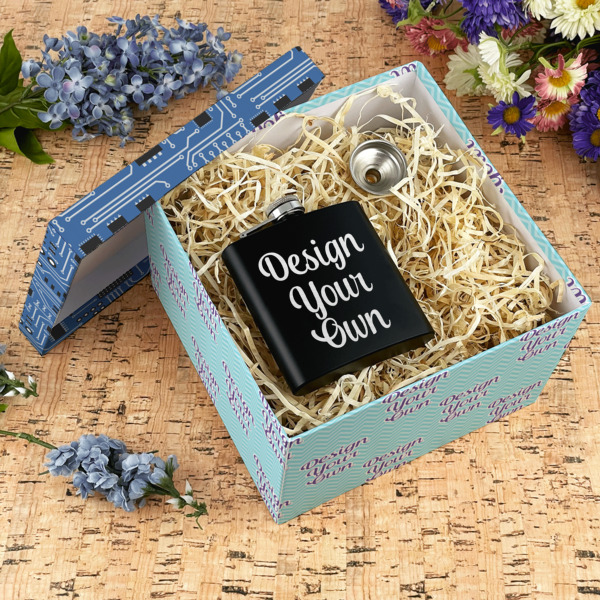 Custom Design - Gift Boxes with Lid - Canvas Wrapped - X-Large - In Context