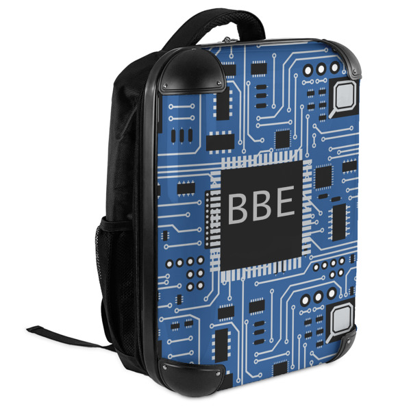 Custom Design - 18" Hard Shell Backpacks - ANGLED VIEW
