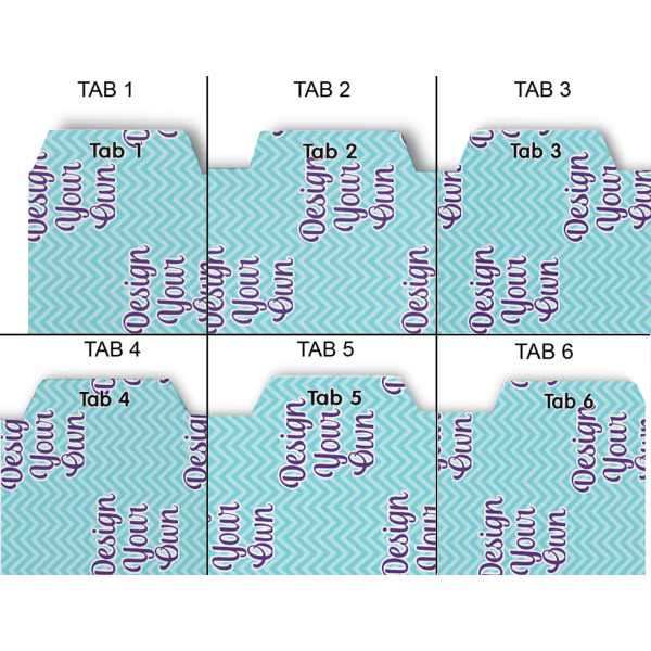 Custom Design - Page Dividers - Set of 6 - Approval