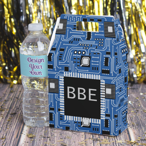 Custom Design - Gable Favor Box - In Context