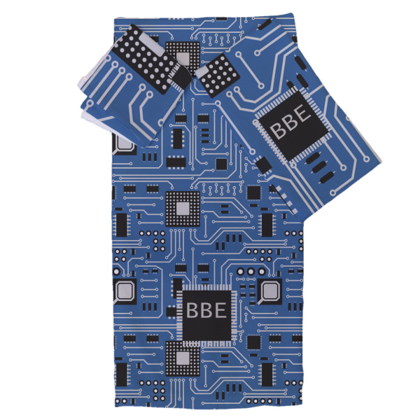 Custom Design Your Own Bath Towel Set - 3 Pcs