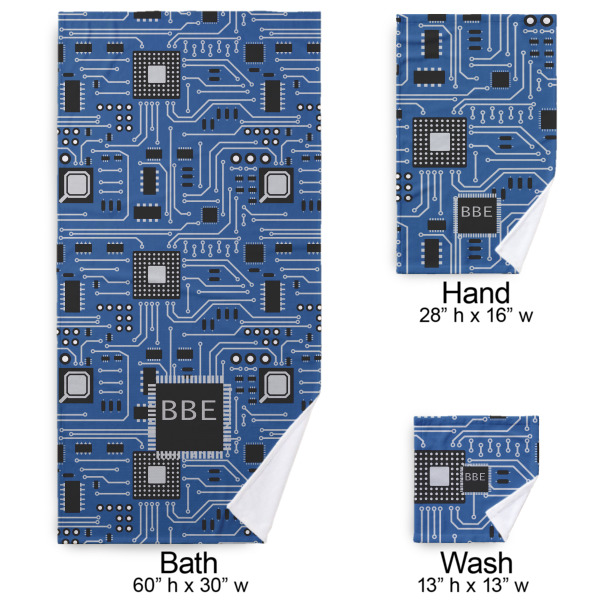 Custom Design - Bath Towel Sets - 3-piece - Approval