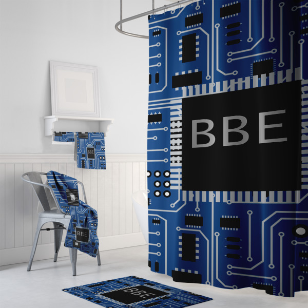 Custom Design - Bath Towel Sets - 3-Piece - In Context