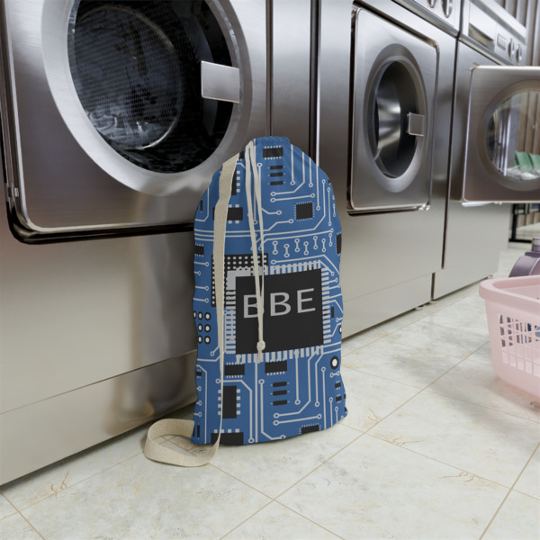 Custom Design - Small Landry Bag - In Context