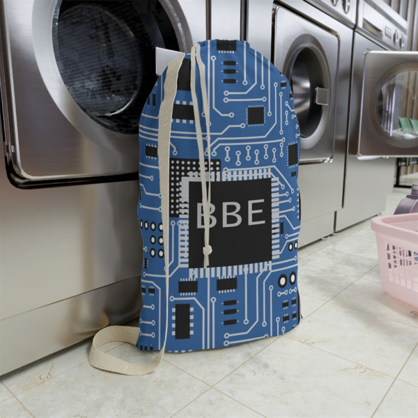 Custom Design - Large Laundry Bag - In Context