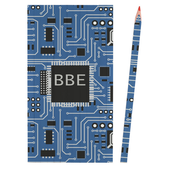 Custom Design - Colored Pencils - Front View