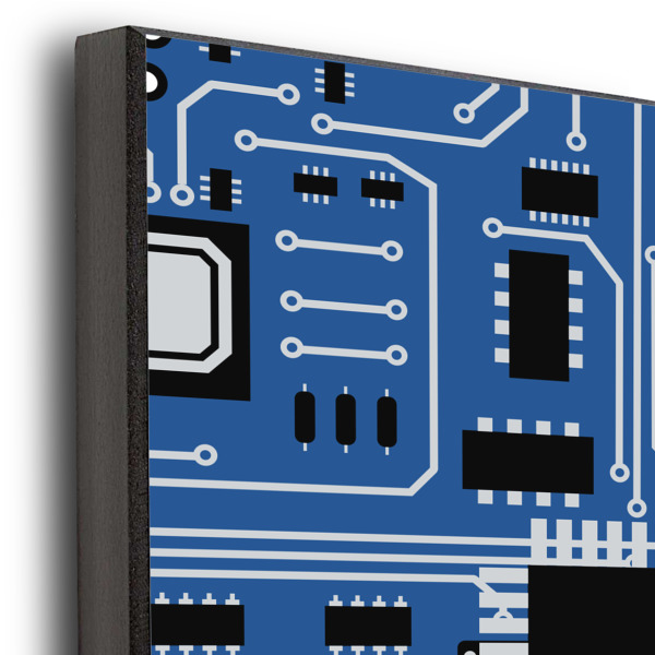 Custom Design - 11x14 Wood Print - Closeup