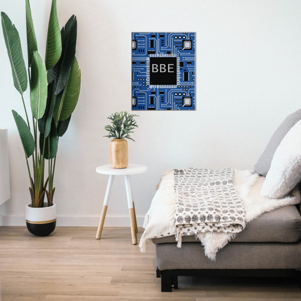 Custom Design - 20x24 Wood Print - In Context