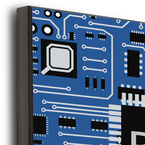 Custom Design - 12x12 Wood Print - Closeup