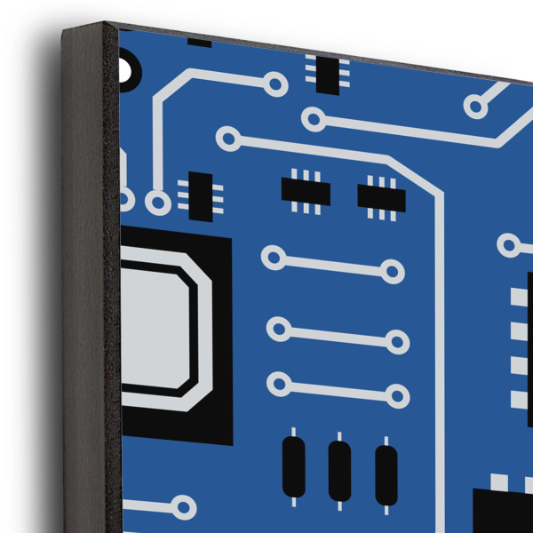 Custom Design - 16x20 Wood Print - Closeup