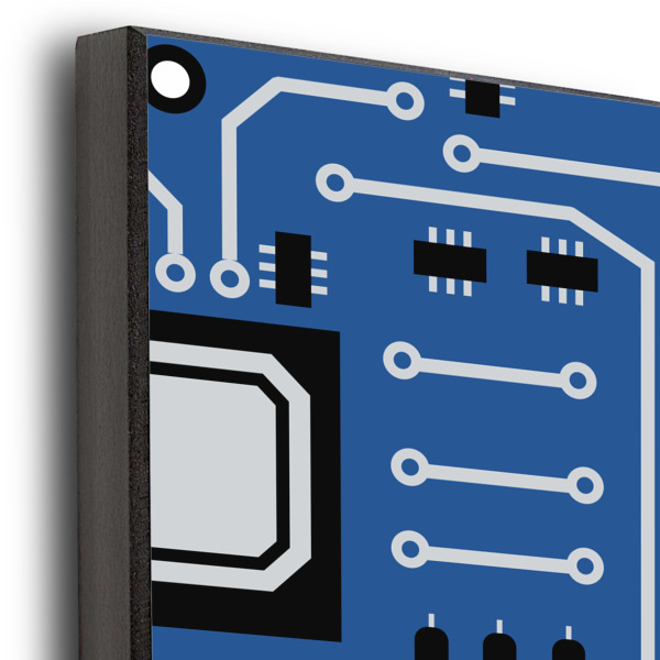 Custom Design - 20x24 Wood Print - Closeup