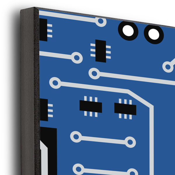 Custom Design - 20x30 Wood Print - Closeup