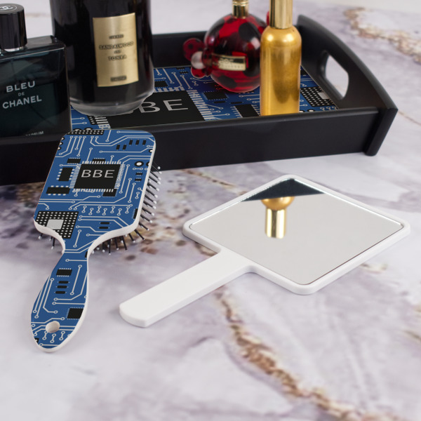 Custom Design - Hair Brush - With Hand Mirror