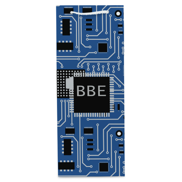 Custom Design - Wine Gift Bag - Gloss - Front