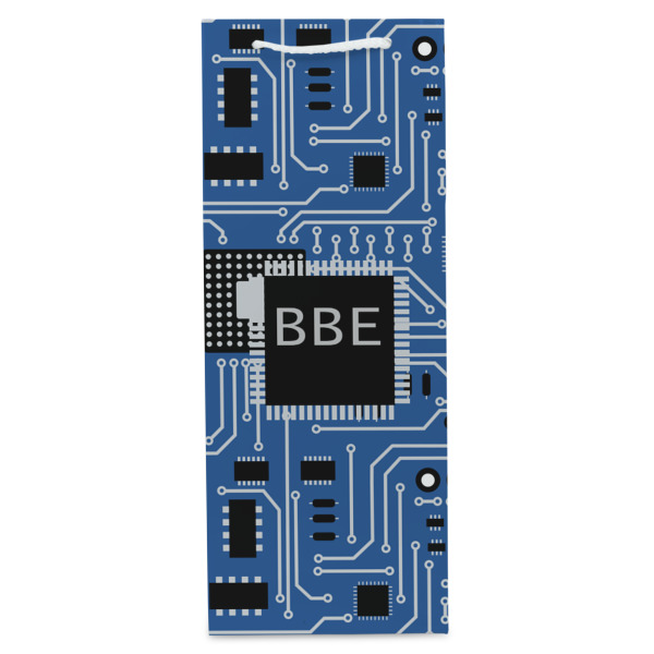 Custom Design - Wine Gift Bag - Matte - Front