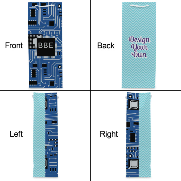 Custom Design - Wine Gift Bag - Gloss - Approval