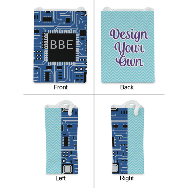 Custom Design - Jewelry Gift Bag - Matte - Approval