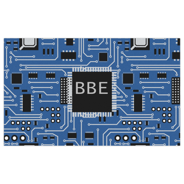 Custom Design - Indoor / Outdoor Rug - 3'x5' - Front Flat