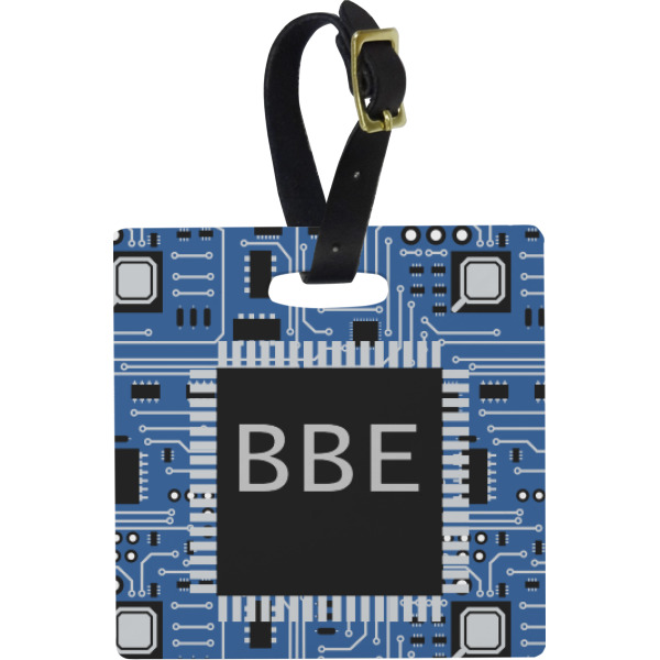 Custom Design - Personalized Square Luggage Tag